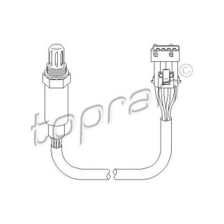 Датчик кислородныйLambdasonde topran 721852755 фото