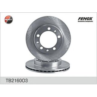 Диск тормозной передний вентилируемый Fenox TB2160O3 фото