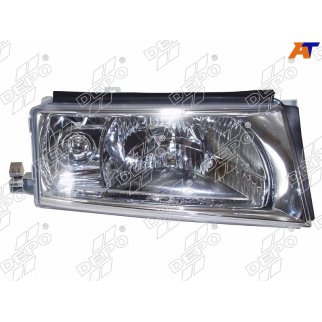 Фара правая DEPO 665-1106R-LD-EM фото