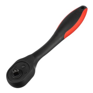 MATRIX 14094 Ключ-трещотка 1/4", 72 зуба, с быстрым сбросом, CrV, 2-х комп. рукоятка фото 2