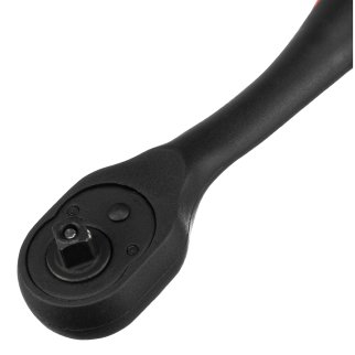 MATRIX 14094 Ключ-трещотка 1/4", 72 зуба, с быстрым сбросом, CrV, 2-х комп. рукоятка фото 5