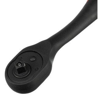 MATRIX 14094 Ключ-трещотка 1/4", 72 зуба, с быстрым сбросом, CrV, 2-х комп. рукоятка фото 5