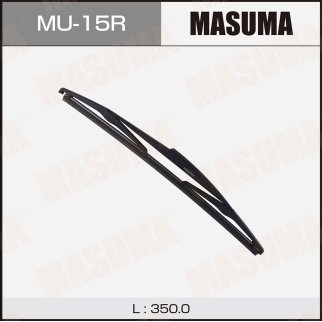 Щетка стеклоочистителя задняя 350 мм каркасная 1 шт MASUMA WIPER BLADE MU-15R фото