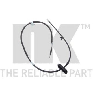 Трос ручного тормоза OPEL ASTRA J/CHEVROLET CRUZE 09- 1814мм прав. фото