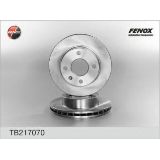 Диск тормозной передний вентилируемый Fenox TB217070 фото