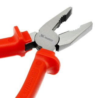 Плоскогубцы 180мм Econom шлифованные, пластмассовые рукоятки// MATRIX фото 3