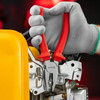 Плоскогубцы 180мм Econom шлифованные, пластмассовые рукоятки// MATRIX фото 7