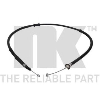 Трос стояночного тормоза задний правый / FIAT Panda 4x4 (дисковые тормоза) 04~12 фото