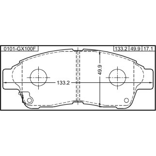 Колодки тормозные передние фото 2