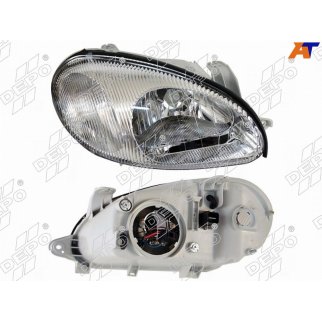 222-1104R-LD-EN_фара правая! Daewoo Lanos all models 97> фото