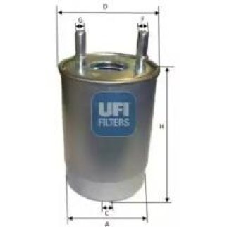 Фильтр топливный UFI 24.113.00 фото