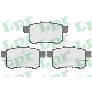 Колодки тормозные задние дисковые к-кт Lpr 05P1569 фото