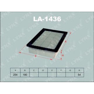 Фильтр воздушный LYNXauto LA-1436 фото