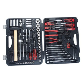 Набор инструмента 90пр 1/4"&1/2" 6гр кейс JTC фото 2