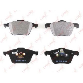 Колодки тормозные передние к-кт LYNXauto BD-7818 фото