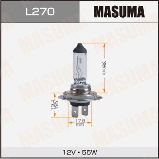 Лампа галогенная Masuma L270 фото