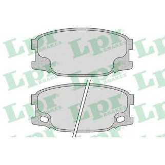Колодки тормозные передние к-кт Lpr 05P893 фото