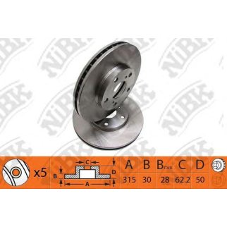 Диск тормозной RN1472 фото