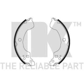 Колодки барабанные к-кт NK 2722694 фото
