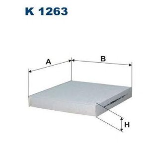 Фильтр салона FILTRON K 1263 фото