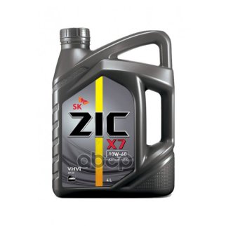 Масло моторное ZIC X7 LS (A PLUS) 10W40 SM/CF 4л фото