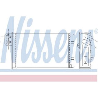 Радиатор отопителя (289x157) фото