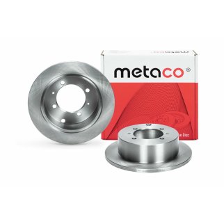 Диск тормозной задний metaco 3060-004 фото 3