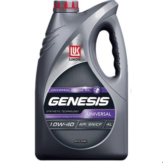 Масло моторное ЛУКОЙЛ GENESIS Universal 10W40 4л фото