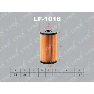 Фильтр топливный LYNXauto LF-1018 фото