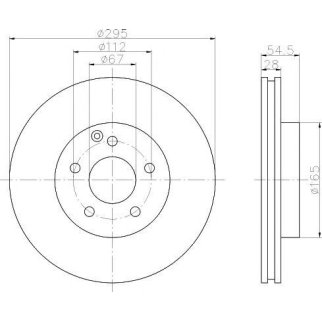 Диск тормозной TEXTAR 921152 05 фото