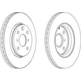Диск торм. CITROEN C1/PEUGEOT 107 05=> фото