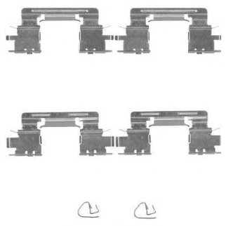 К-кт установочный передних колодок TEXTAR 82515100 фото