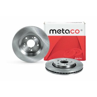 Диск тормозной передний вентилируемый metaco 3050-018 фото 2 Диск тормозной передний вентилируемый metaco 3050-018 фото 2