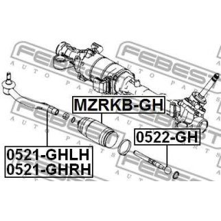 Наконечник рулевой 0521-GHLH фото