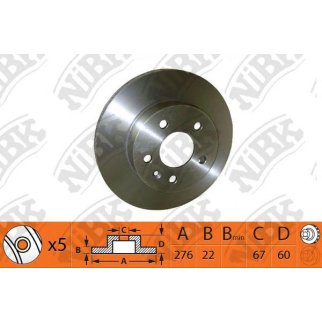 Диск тормозной передний для Mercedes V A6384210112 фото