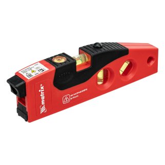 MATRIX 35022 Уровень лазерный, 180мм, 220мм штатив, 4 глазка фото 2