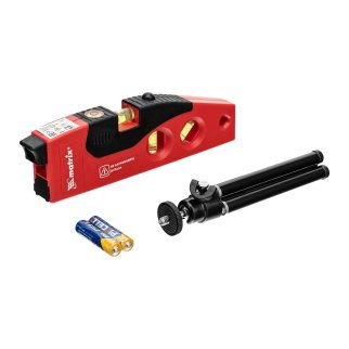 MATRIX 35022 Уровень лазерный, 180мм, 220мм штатив, 4 глазка фото 4