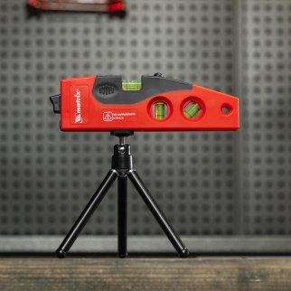 MATRIX 35022 Уровень лазерный, 180мм, 220мм штатив, 4 глазка фото 12