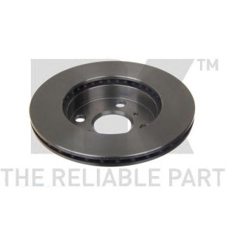 Диск тормозной передний вентилируемый NK 204565 фото