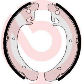 Колодки тормозные, комплект задний 200mm фото