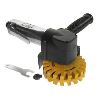 Машинка пневматическая шлифовальная угловая 3600об/мин., 90PSI, штуцер 1/4", 200x110мм JTC-5642 фото