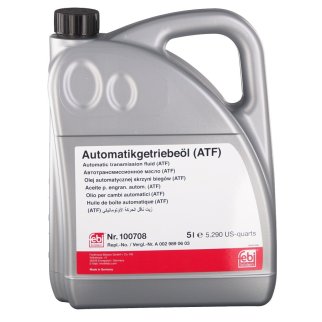 Масло трансмиссионное ATF 5л фото