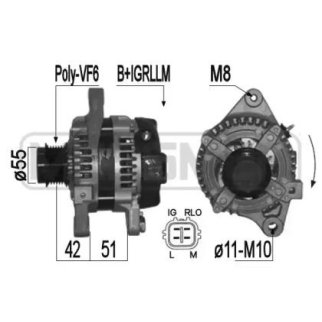 Генератор ERA 209360 фото