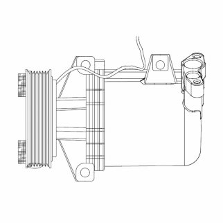 LCAC 0979_компрессор кондиционера! Renault Duster/Kaptur 2.0i фото 3