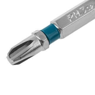 Набор бит РН3х50, сталь S2, (10шт) GROSS фото 3