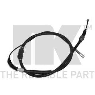 904753_трос ручника л.+п.! disc Audi 100 all 85> фото