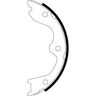 Колодки тормозные стояночного тормоза фото