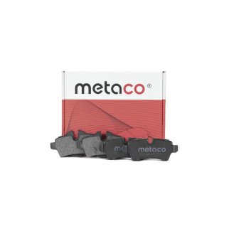 Колодки тормозные задние дисковые к-кт metaco 3010-168 фото