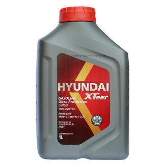 Масло моторное Hyundai Xteer Gasoline Ultra Protection 5W-50 1 л 1011129 фото