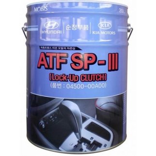 Масло трансмиссионное АКПП ATF SP-III 20L фото